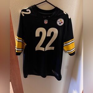NFL Pittsburgh Steelers Black and Gold Jersey